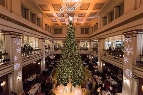 Marvel At A Monstrous 45-Foot Christmas Tree At Macy's Decadent Walnut ...