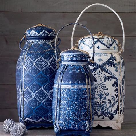 Blue And White China, Love Blue, Blue China, Chinoiserie, Thai Decor, Asian Decor, Rice Box ...