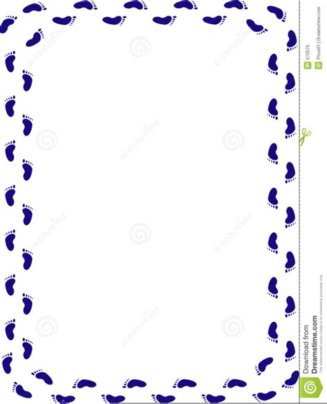 Footprint Border Clipart | Free Images at Clker.com - vector clip art online, royalty free ...