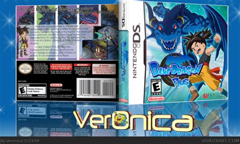 Blue Dragon Plus Nintendo DS Box Art Cover by Veronica