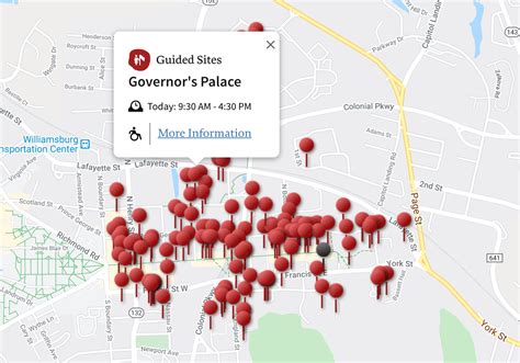 Map of Colonial Williamsburg | Colonial Williamsburg Foundation