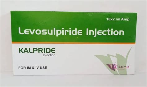 Levosulpiride Injection 2 ML at Rs 70/piece | Levosulpiride Injection ...