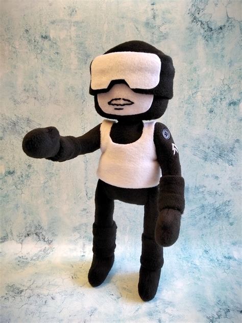 Tankman Plush Friday Night Funkin FNF Plush Soft Toy - Etsy Finland