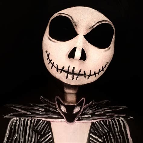 Day 5 of 100 - Jack Skellington 💀. Tutorial will be up on my Youtube Channel: OliveeTheo | Jack ...