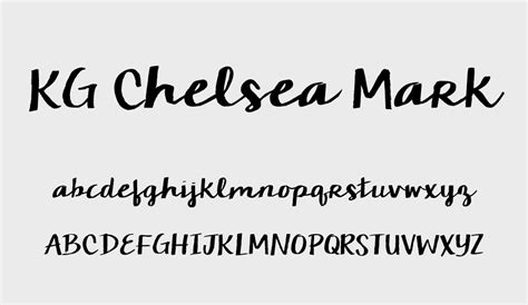 KG Chelsea Market Script Font font - Font Tr