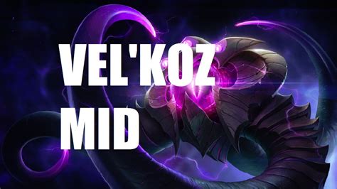 League of Legends - Vel'Koz Mid - Full Game Commentary - YouTube