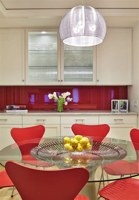 Bright, bold colors were perfect for a Mercer Island renovation | Dining room small, Small ...