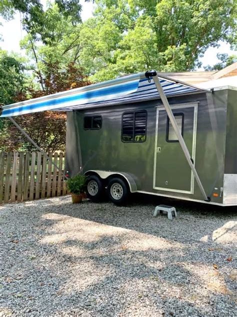 They Turned This Cargo Trailer Into A Cozy, Stealthy, And Beautiful Camper