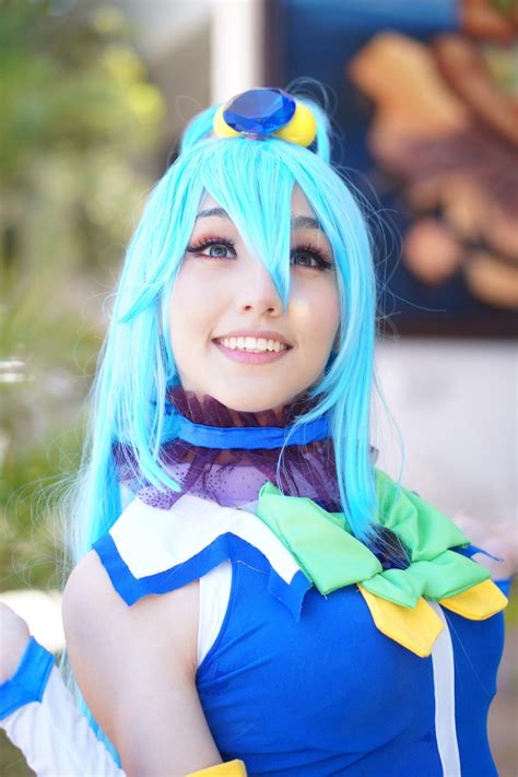 Aqua KonoSuba! Kono Subarashii cosplay by VbianeyBK on DeviantArt