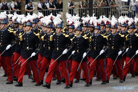 Annual Bastille Day military parade held in Paris, France - China Military