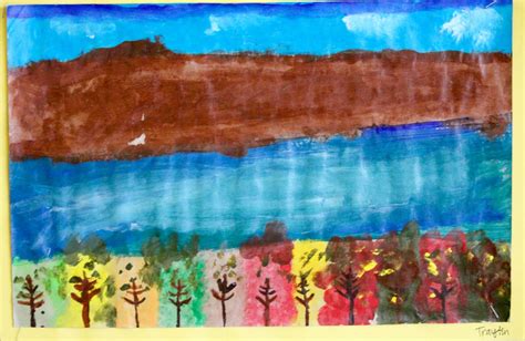 Lake George Landscape - Art with Mrs. White