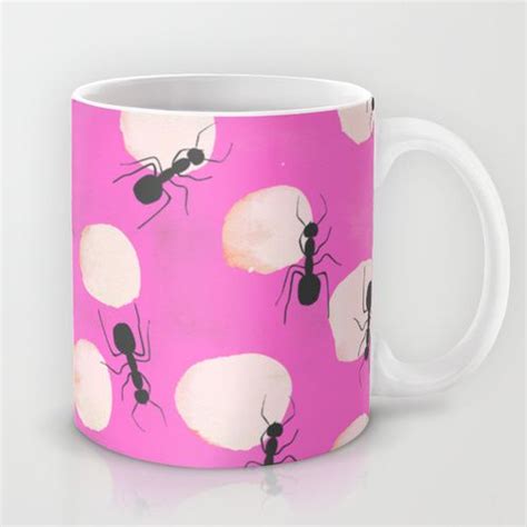 Ants Mug by Georgiana Paraschiv | Society6 | Mugs, Ants, I believe in pink