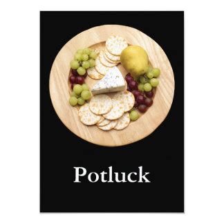 Potluck Dinner Invitations & Announcements | Zazzle