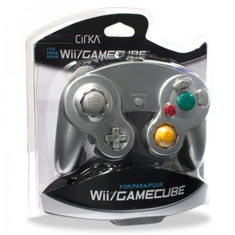 New Nintendo Gamecube Wii Silver Controller