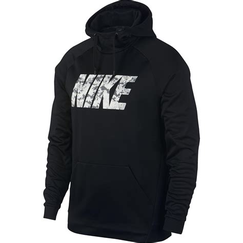 Nike Mens Therma Training Hoodie - Black - Tennisnuts.com