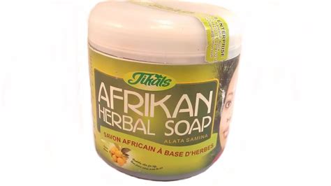 Afrikan Herbal Soap Alata Samina from GHANA 500g | Shopeptic