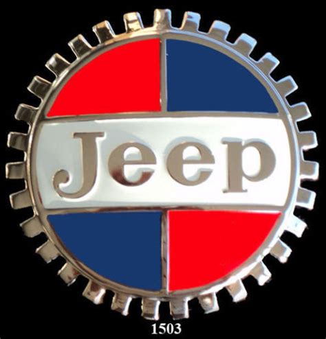 JEEP GRILLE BADGE EMBLEM – Classic Auto Spares - H.D. Rogers