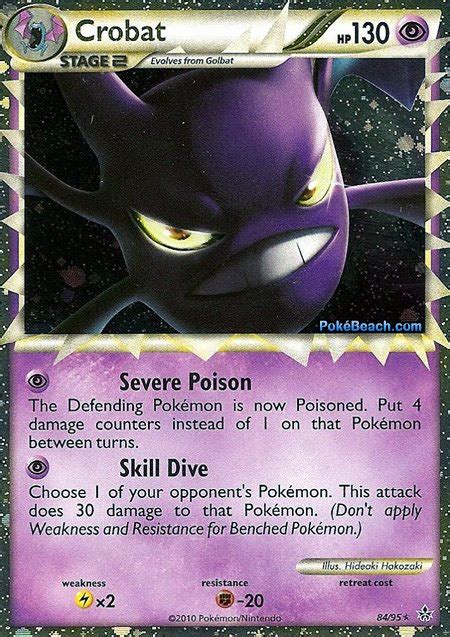 Pokemon Card of the Day: Crobat Prime (Unleashed) | PrimetimePokemon's Blog