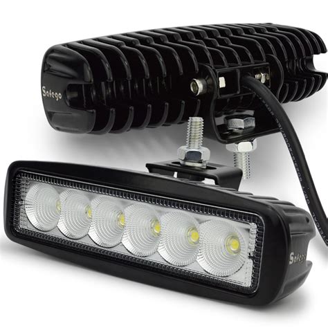 12 Volt 18W LED work light bar lamp 12V led tractor work light LED worklights off road 4X4 24V ...