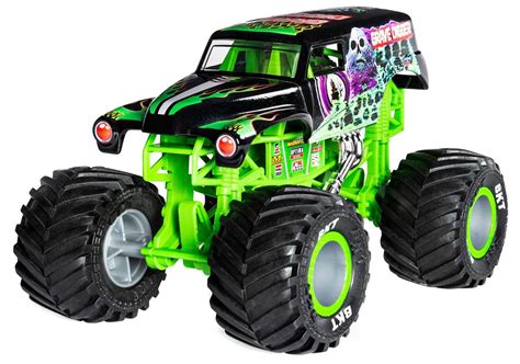 Monster Jam True Metal Grave Digger 124 Diecast Car All New 2019 Spin Master - ToyWiz