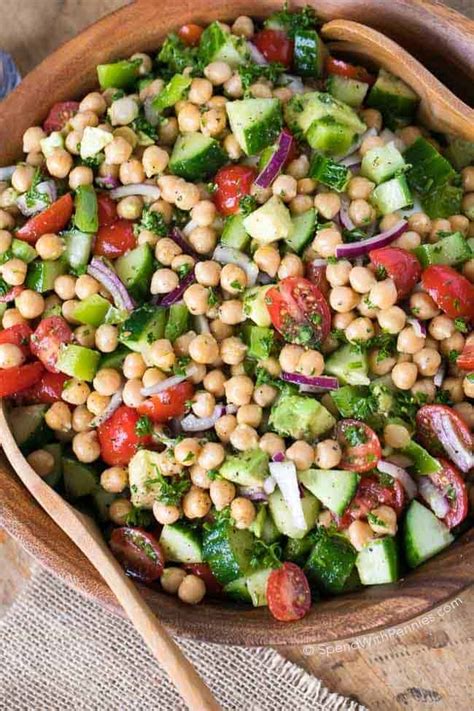 easy chickpea salad recipe