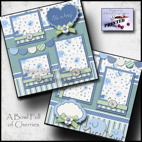 Premade Pages Baby - Etsy