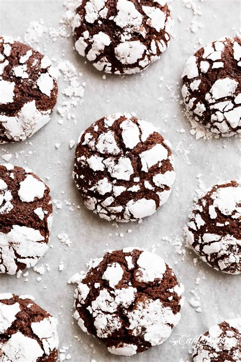 Best Fudgy Chocolate Crinkle Cookies | Recipe Cart