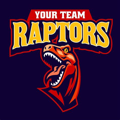 Sport Team Logo Raptor Mascot 29305307 Vector Art at Vecteezy