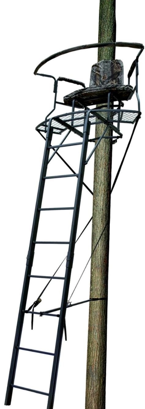 2 Man XL Ladder Tree Stand Climbing Hang Blind Big Game Deer - Tree Stands