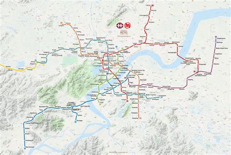 Hangzhou Metro Map