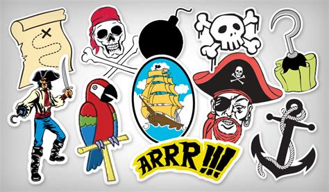 Pirate Stickers | StickerYou Products - StickerYou