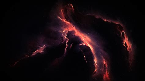 Wallpaper : space, lightning, nebula, lava, geological phenomenon ...