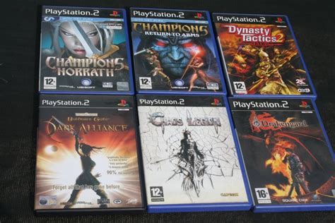 Lot of RPG PS2 Playstation 2 Games incl. Champion of Norrath & Dynasty ...