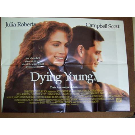 DYING YOUNG Julia Roberts, Campbell Scott 1991 Movie Quad Poster on eBid United Kingdom | 131189902