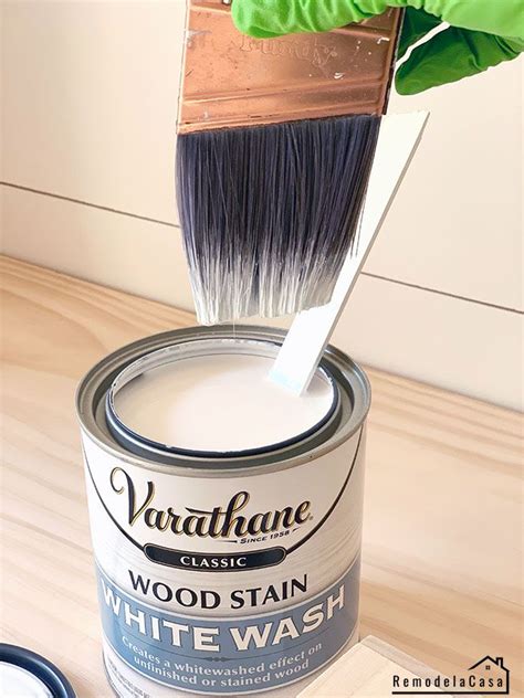 Love it!! Varathane White Wash wood stain - Creates a whitewashed effect on unfinished of ...