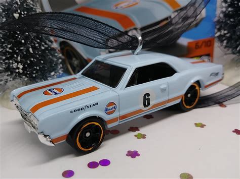 Hot Wheels 1967 Oldsmobile 442 Muscle Car Ornament, Gift for Him - Etsy