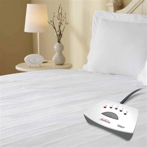 Sunbeam Heated Quilted Mattress Pad with 10 Heat Settings & Timer, 1 Each - Walmart.com