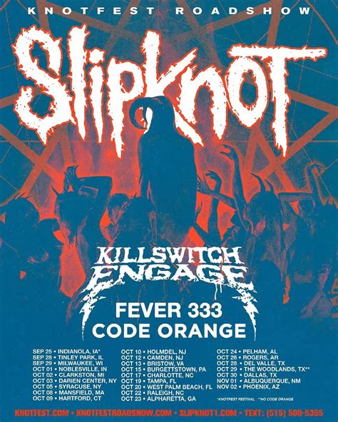 Slipknot Shares The Dates For Knotfest Roadshow US Tour Starting Fall 2021