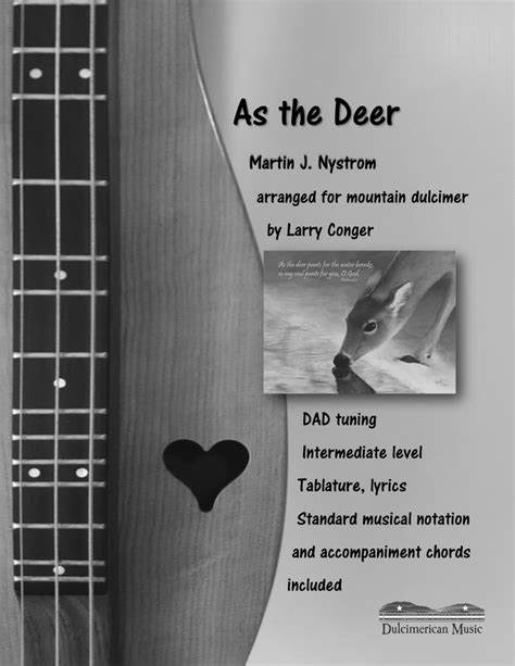 as the deer - PDF free sheet music