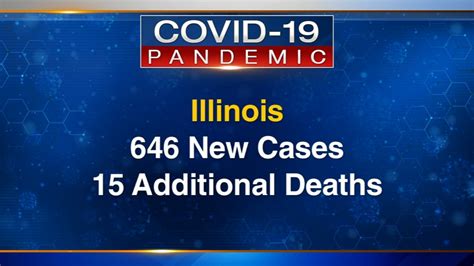 Coronavirus Illinois Today: IL COVID-19 cases increase by 646, with 15 ...