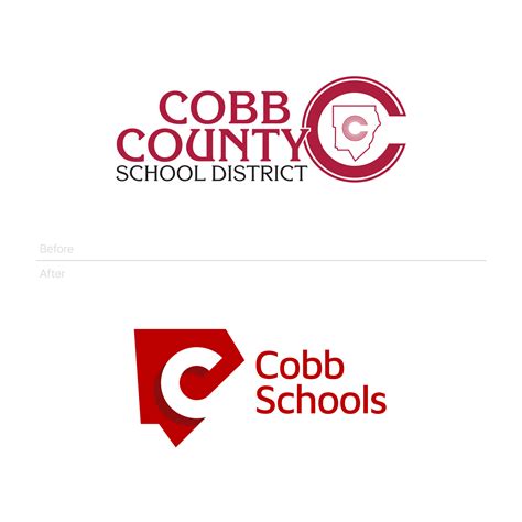 Cobb County School District Logo Redesign : r/logodesign