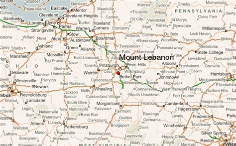 Mount Lebanon Location Guide