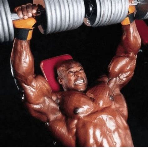 Ronnie Coleman's Chest Workout - Ronnie Coleman