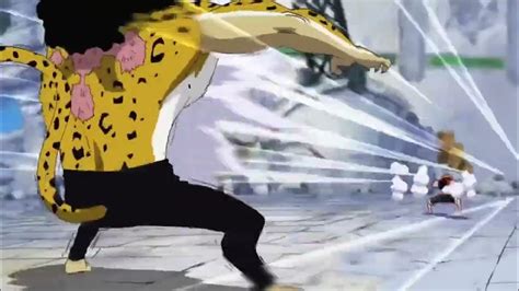 Luffy VS Rob Lucci Final hit (English Dub) - YouTube