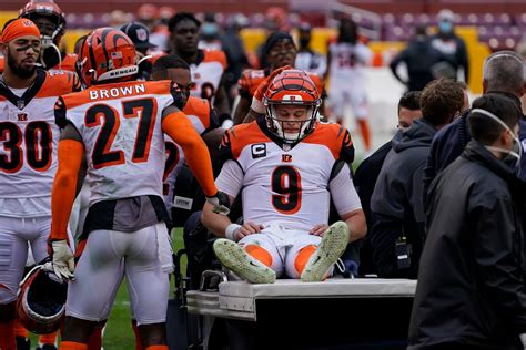 The Joe Burrow injury rests with the Bengals' front office...