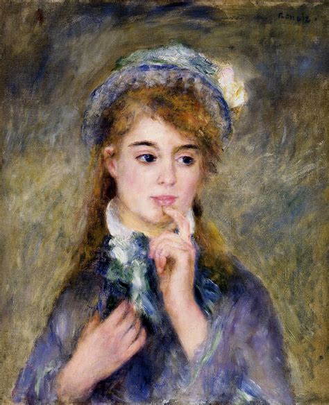 The Ingenue, 1877 - Pierre-Auguste Renoir - WikiArt.org