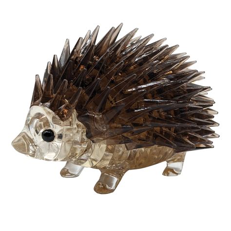 Hedgehog Original 3D Crystal Puzzles from BePuzzled, Ages 12 and Up ...