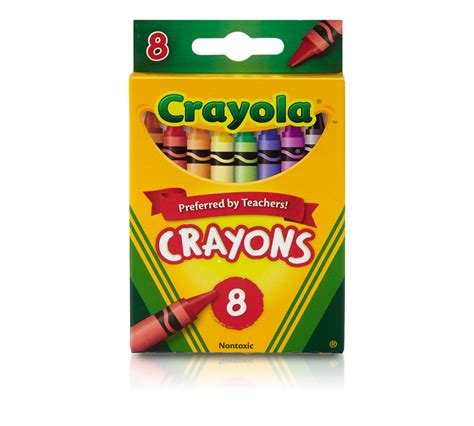 8 Crayola Crayons, School Supplies | Crayola.com | Crayola