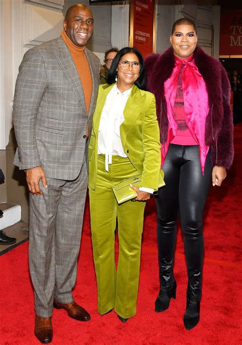 Magic Johnson and His Family — Including Son EJ — Hit the Red Carpet ...