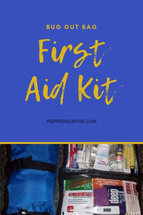 Bug Out Bag First Aid Kit - Survival Prepper